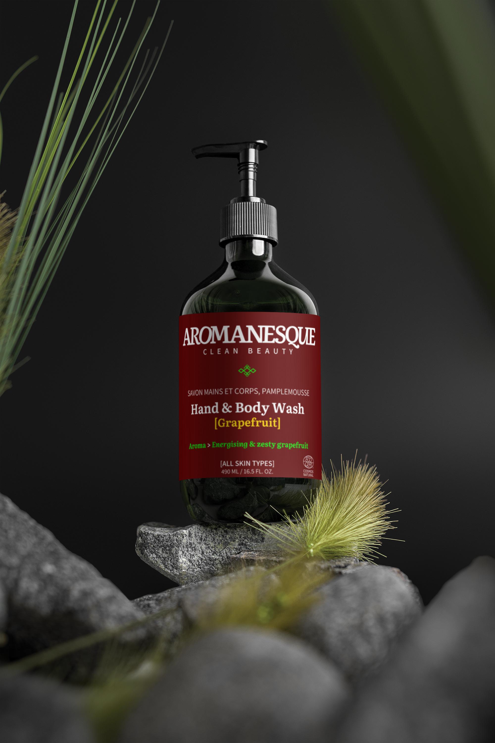 Jabón de Manos y Cuerpo Aromanesque, Pomelo