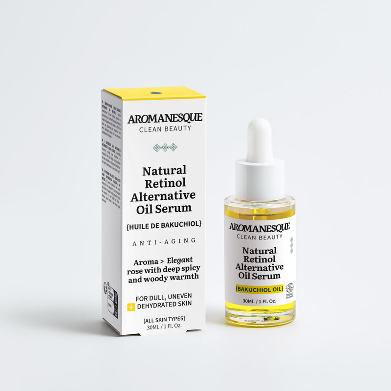 Suero de Aceite Natural Alternativo al Retinol Aromanesque