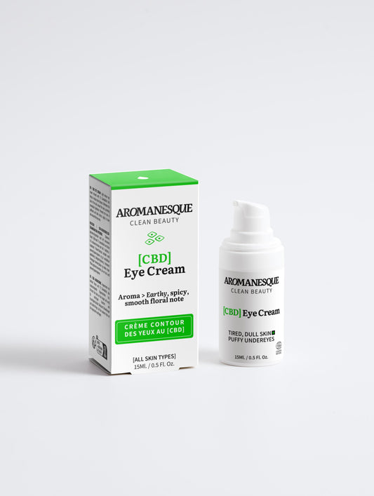 Aromanesque Beruhigende CBD-Augencreme - 15 ml