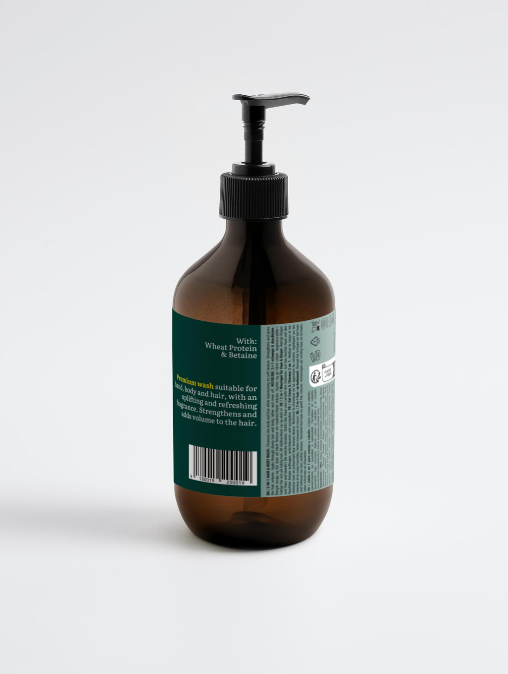 Premium [2-in-1] Hair & Body Wash For Men - 490Ml