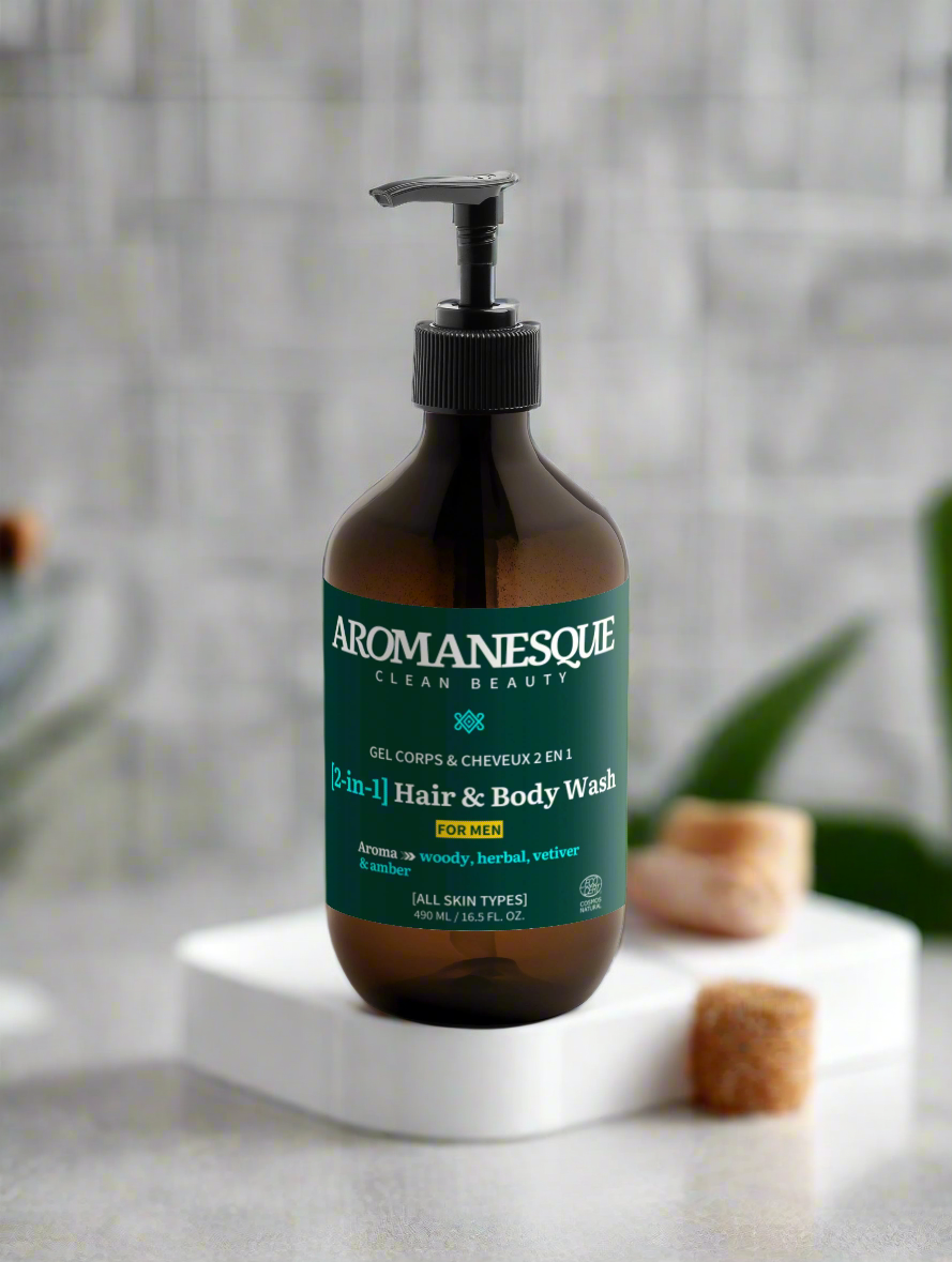 Premium [2-in-1] Hair & Body Wash For Men - 490Ml