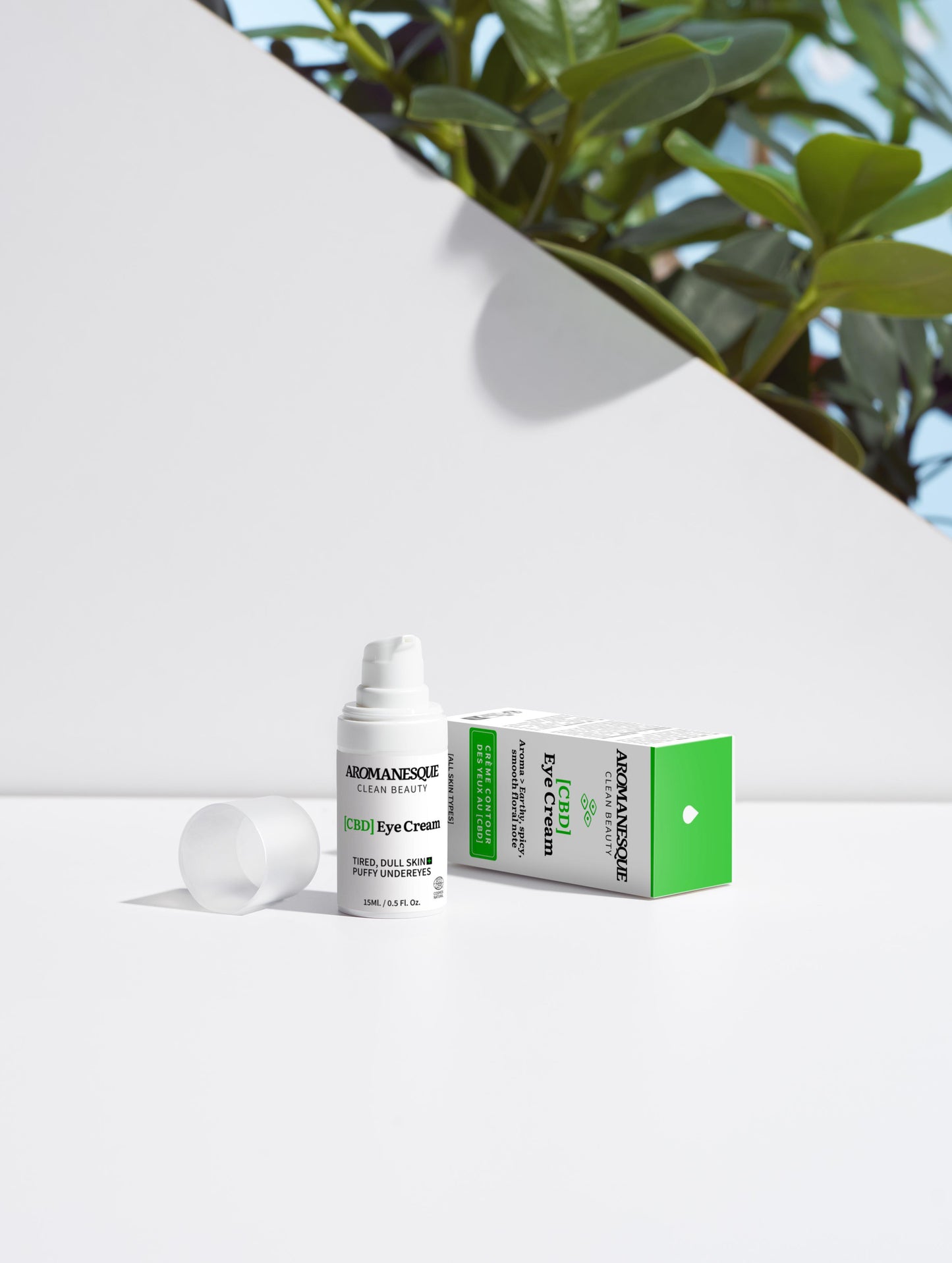 Aromanesque Beruhigende CBD-Augencreme - 15 ml