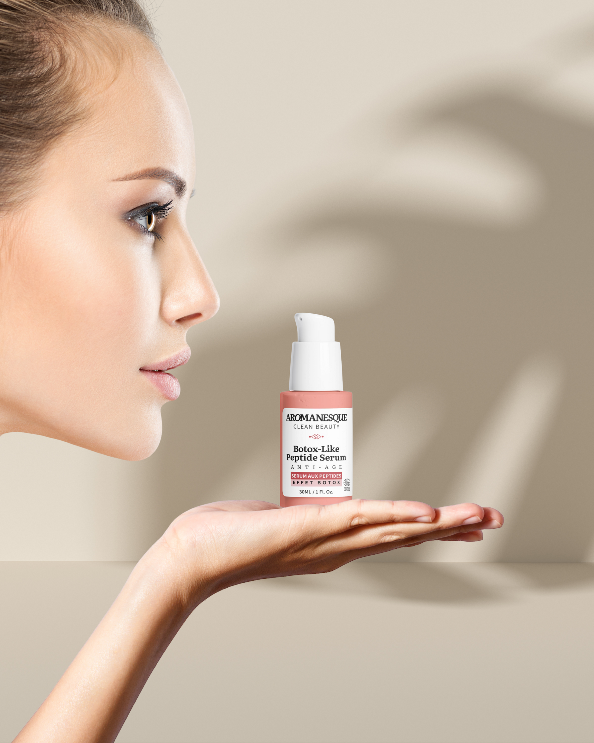 Botox-Like Peptide Serum - Anti-Aging Skincare by Aromanesque