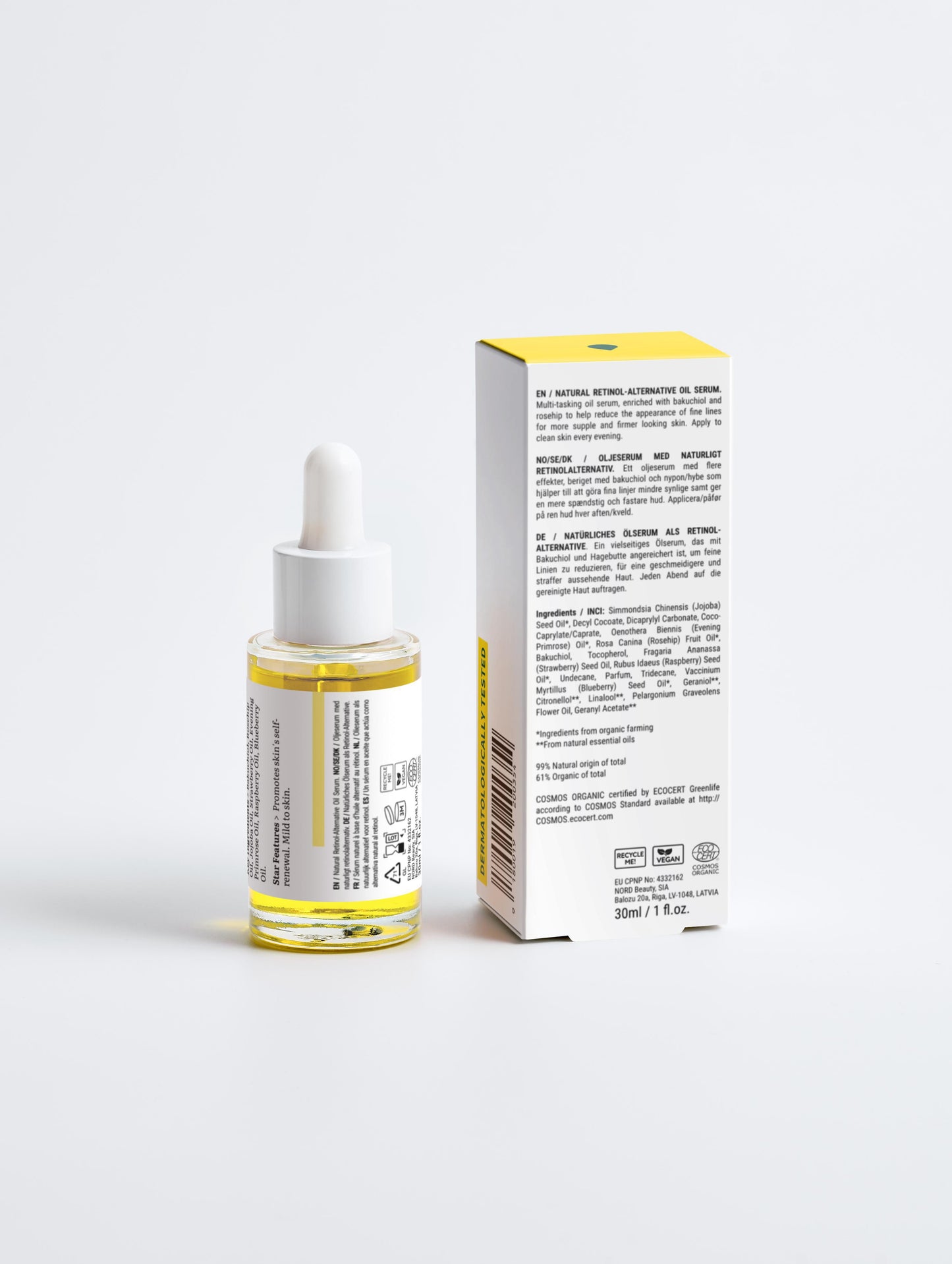 Aromanesque Natural Retinol-Alternative Oil Serum - 30Ml