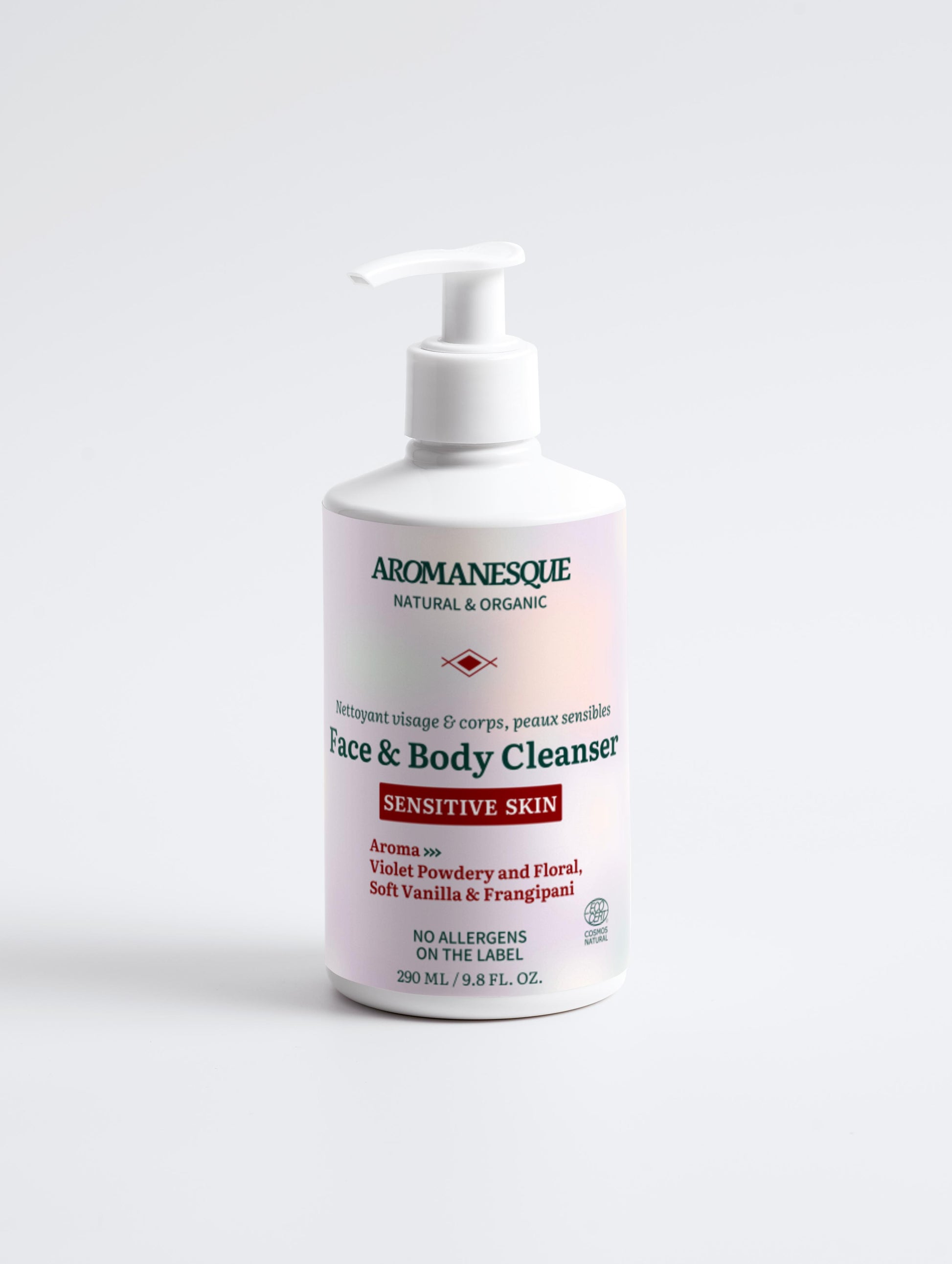 Aromanesque Face & Body Cleanser for Sensitive Skin - 290Ml