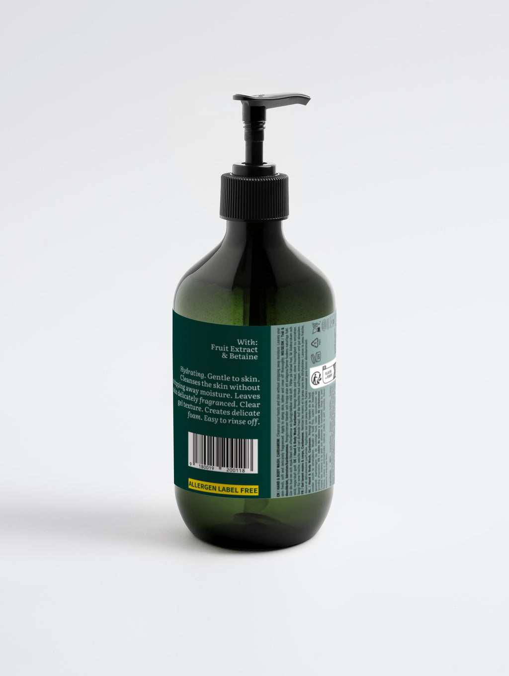 Hand & Body Wash, Ginger & Smoky Cardamom, 490Ml