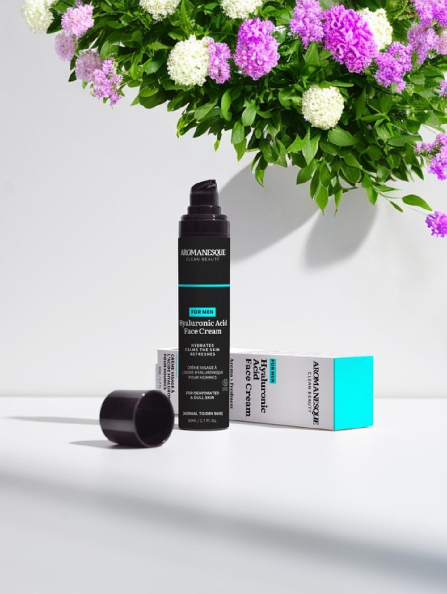 Aromanesque Hyaluronic Acid Face Cream for Men - 50Ml