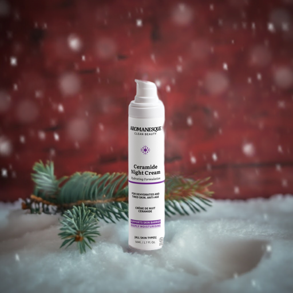 Crème de nuit aux céramides Aromanesque - Formule hydratante