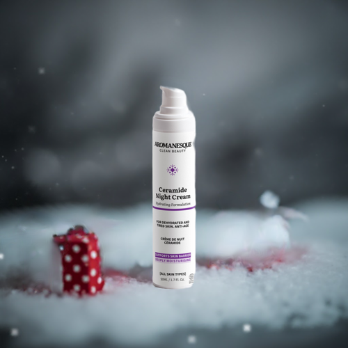 Crème de nuit aux céramides Aromanesque - Formule hydratante