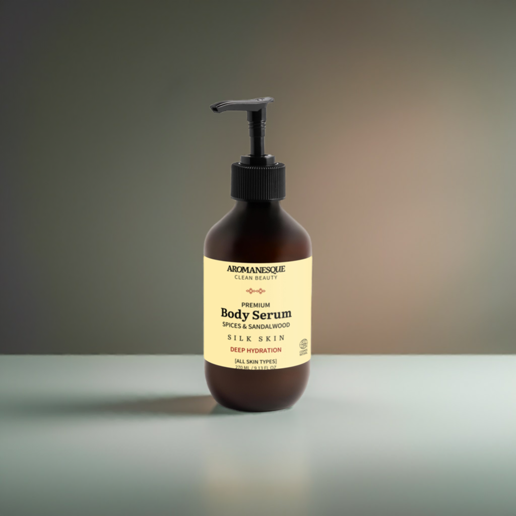 Sérum corporel premium, épices et bois de santal - 270 ml