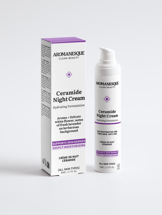 Aromanesque Ceramide Night Cream - Hydrating Formula - 50Ml