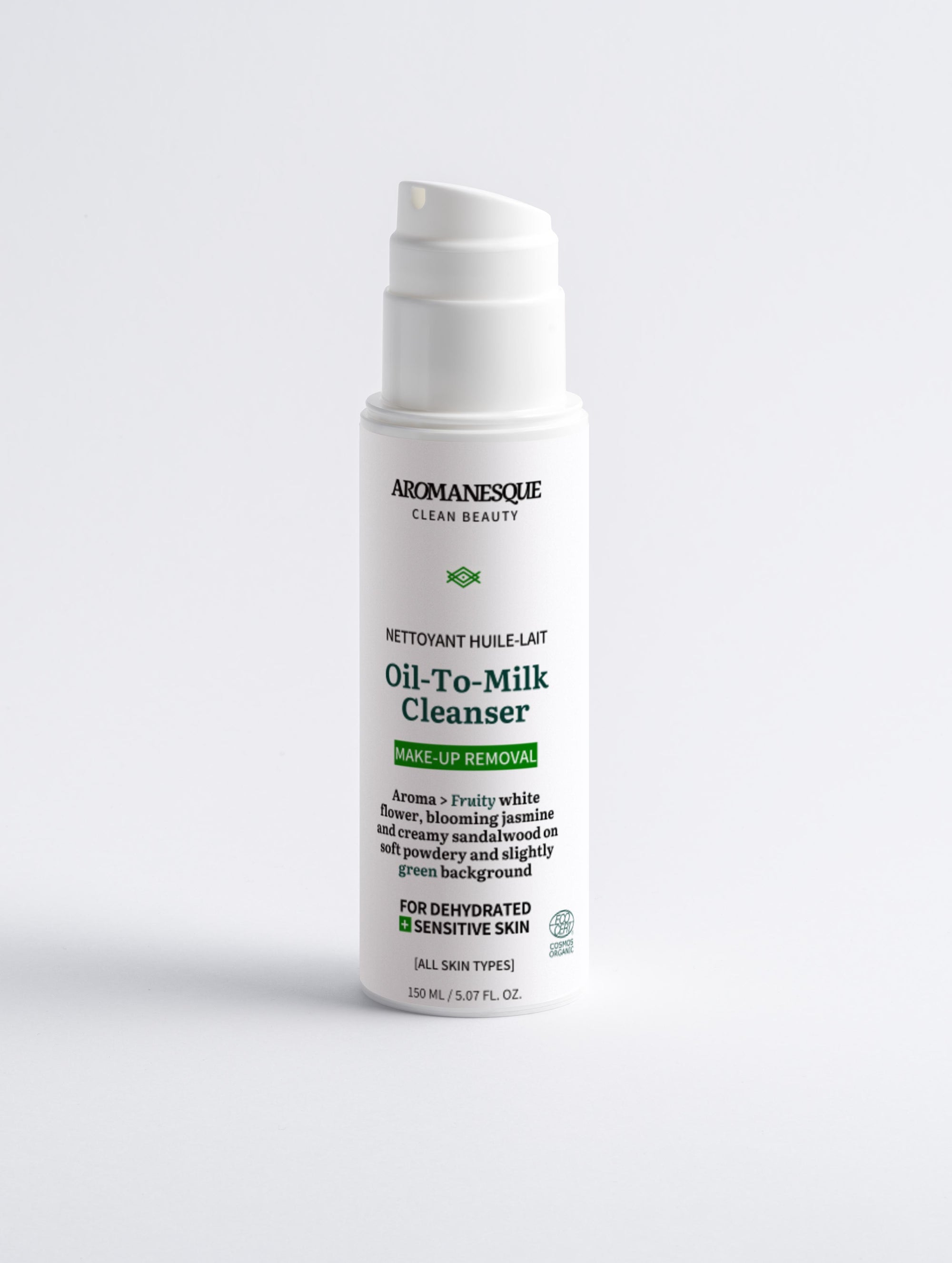Aromanesque Oil-To-Milk Cleanser | Sensitive Skin | 150Ml