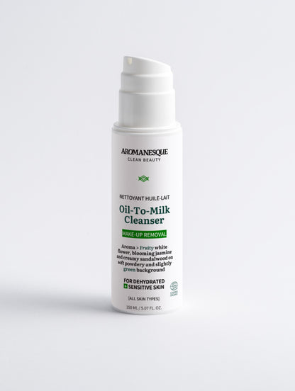 Aromanesque Oil-To-Milk Cleanser [For Sensitive Skin] - 150Ml