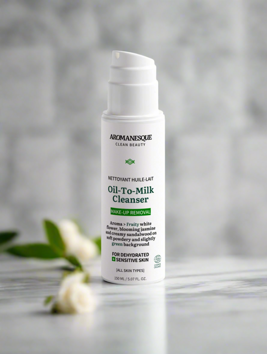 Aromanesque Oil-To-Milk Cleanser [For Sensitive Skin] - 150Ml