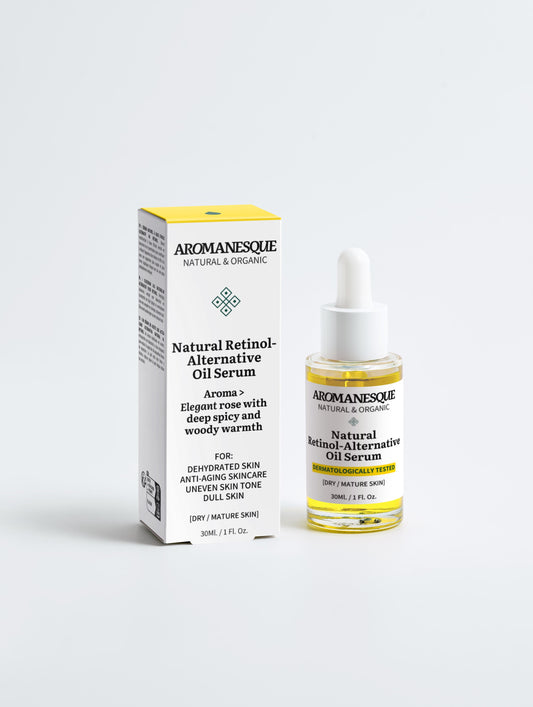 Aromanesque Natural Retinol-Alternative Oil Serum - 30Ml