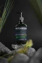 Hand & Body Wash, Patchouli und Amber-Vanille