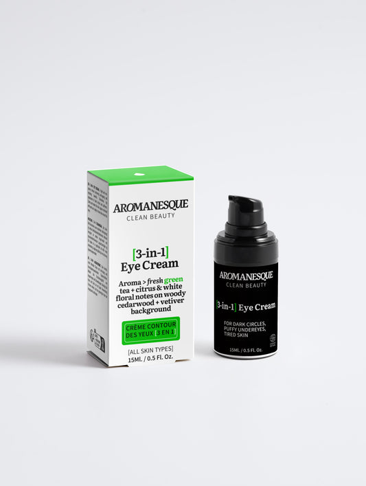 Aromanesque [3-in-1] Augencreme für Männer - 15 ml